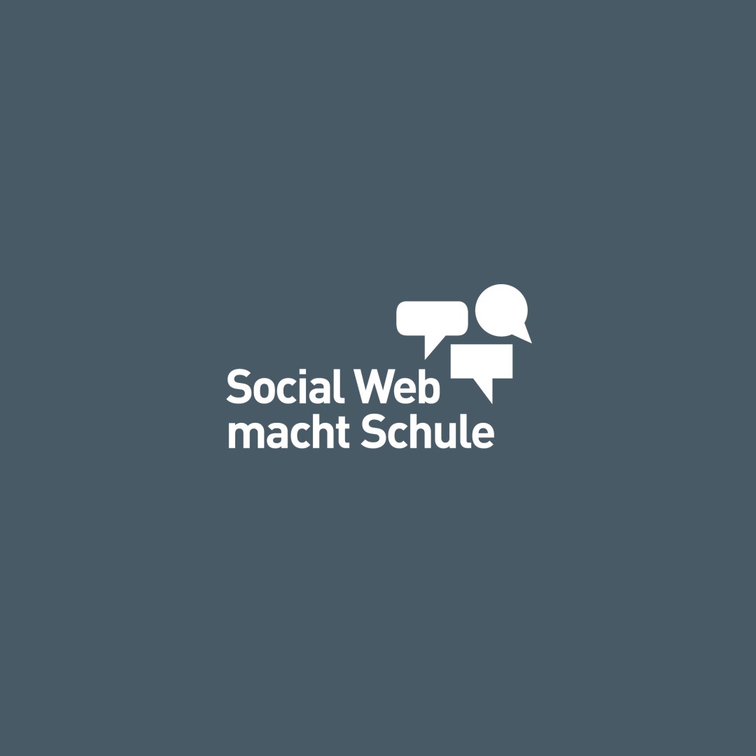 Social web macht Schule Logo weiß