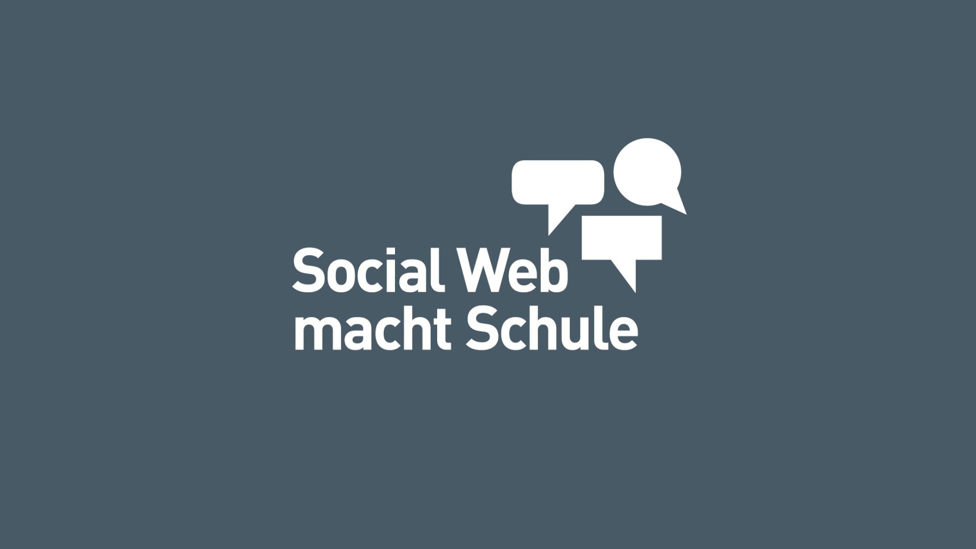 Logo Social Web macht Schule weiß